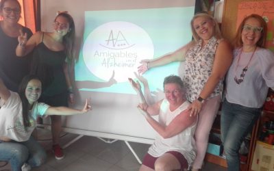 Voluntarias de Guata para todxs se unen a Amigables con el Alzheimer