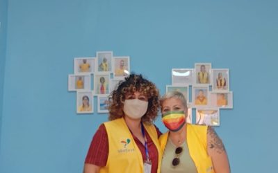 Bienvenida Ángela. Nueva voluntaria en la zona Sur.